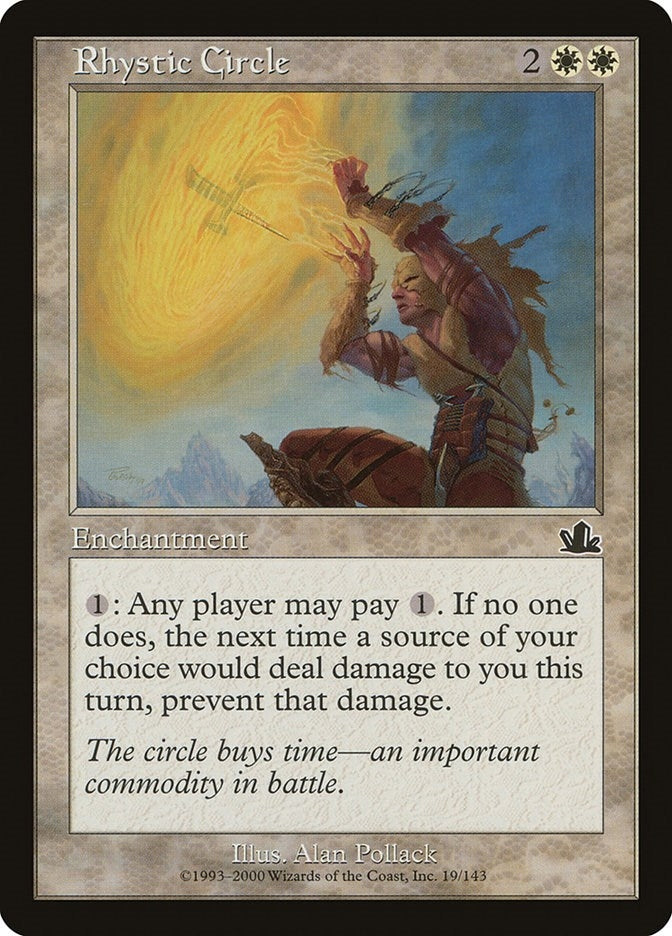 Image for Rhystic Circle (Prophecy) (19) - Magic: The Gathering