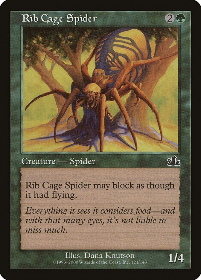 Image for Rib Cage Spider (Prophecy) (121) - Magic: The Gathering