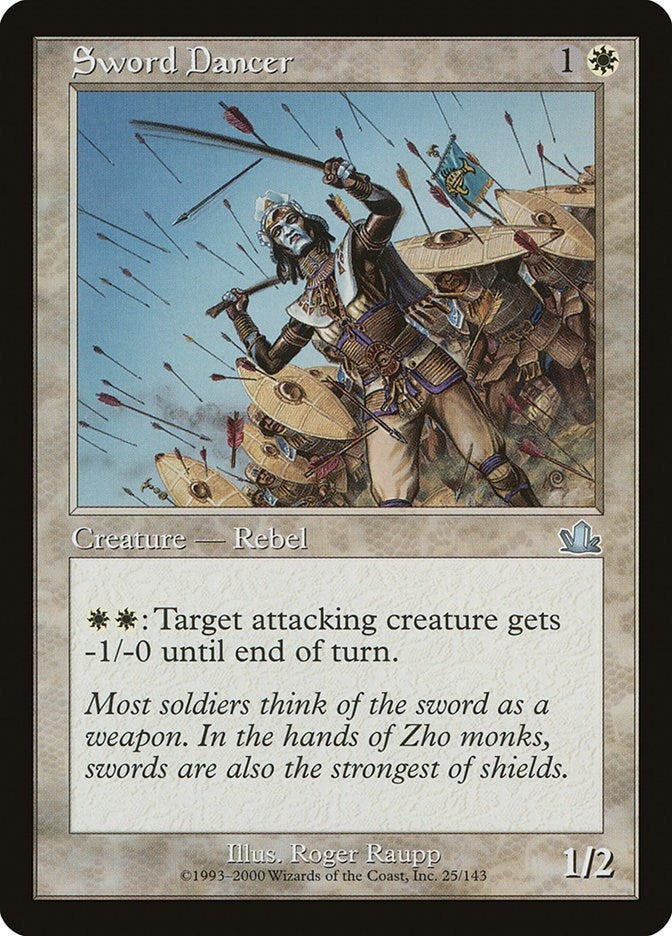 Image for Sword Dancer (Prophecy) (25) - Magic: The Gathering