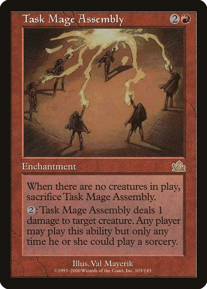 Image for Task Mage Assembly (Prophecy) (105) - Magic: The Gathering