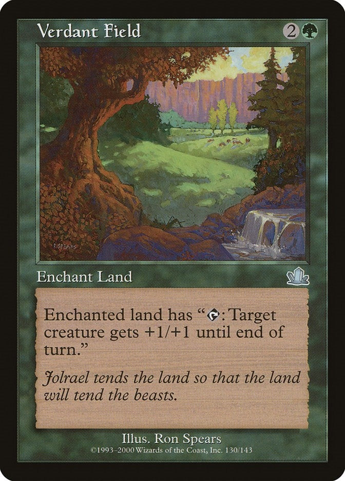 Image for Verdant Field (Prophecy) (130) - Magic: The Gathering