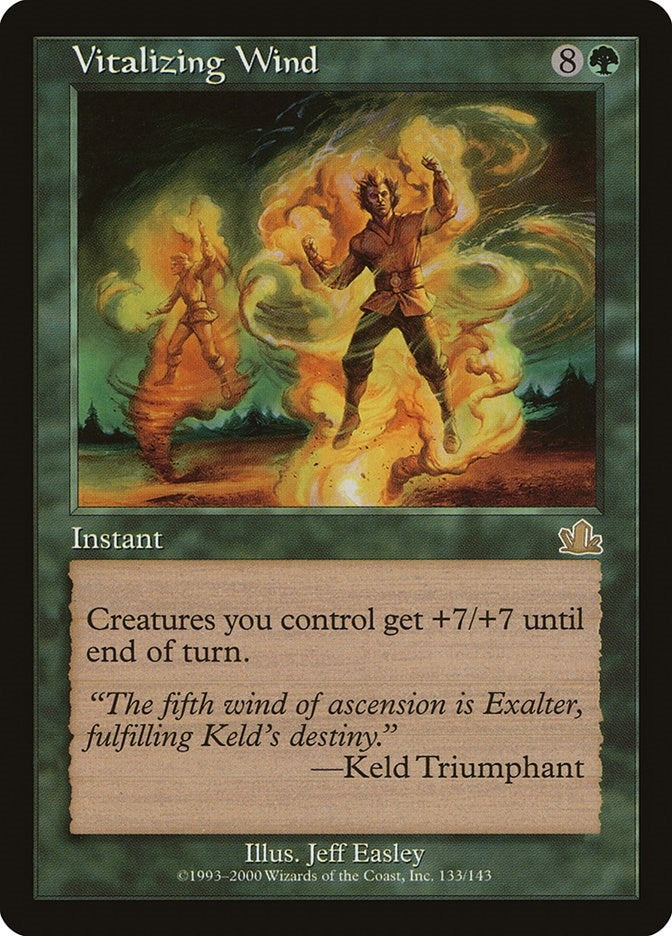 Image for Vitalizing Wind (Prophecy) (133) - Magic: The Gathering