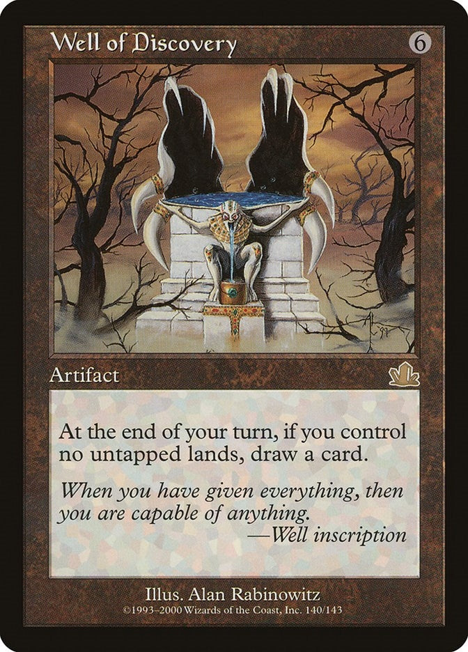 Image for Well of Discovery (Prophecy) (140) - Magic: The Gathering