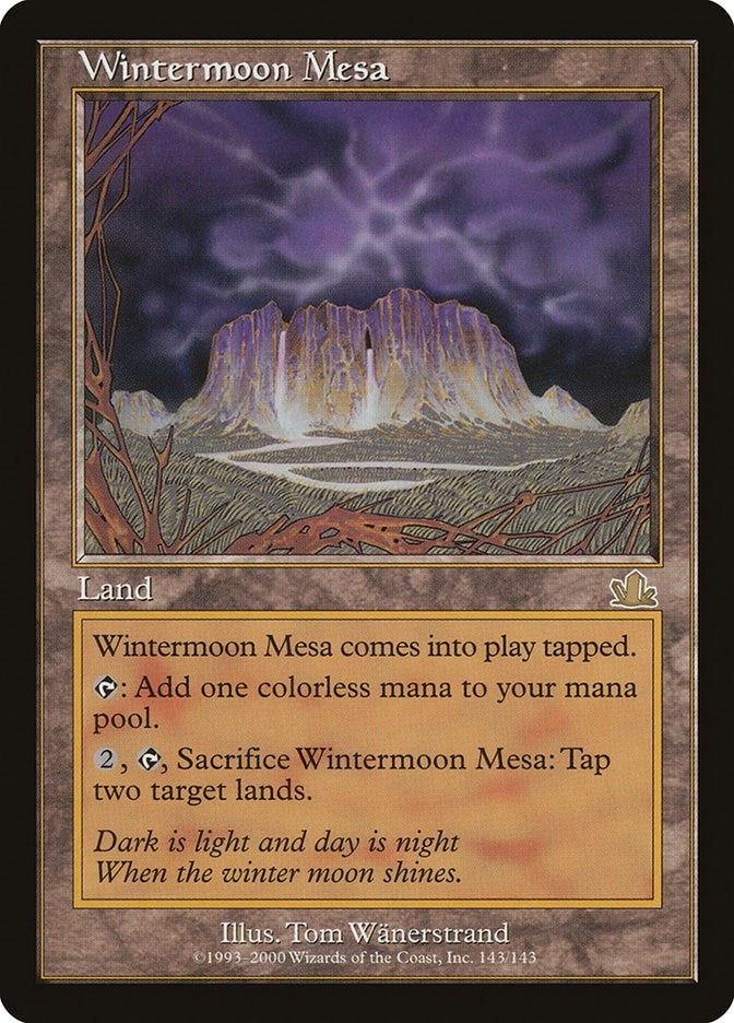 Image for Wintermoon Mesa (Prophecy) (143) - Magic: The Gathering