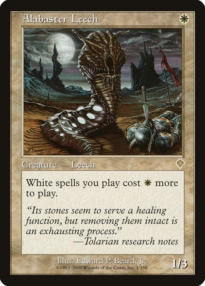 Image for Alabaster Leech (Invasion) (1) - Magic: The Gathering