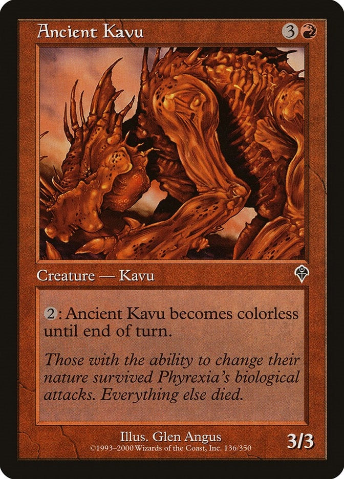 Image for Ancient Kavu (Invasion) (136) - Magic: The Gathering