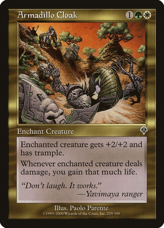 Image for Armadillo Cloak (Invasion) (229) - Magic: The Gathering
