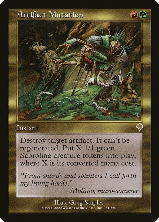 Image for Artifact Mutation (Invasion) (231) - Magic: The Gathering