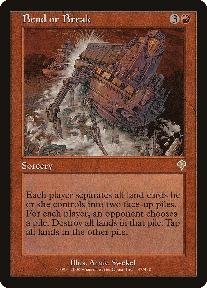 Image for Bend or Break (Invasion) (137) - Magic: The Gathering