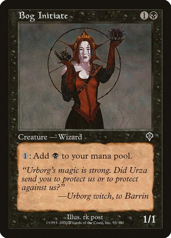 Image for Bog Initiate (Invasion) (95) - Magic: The Gathering