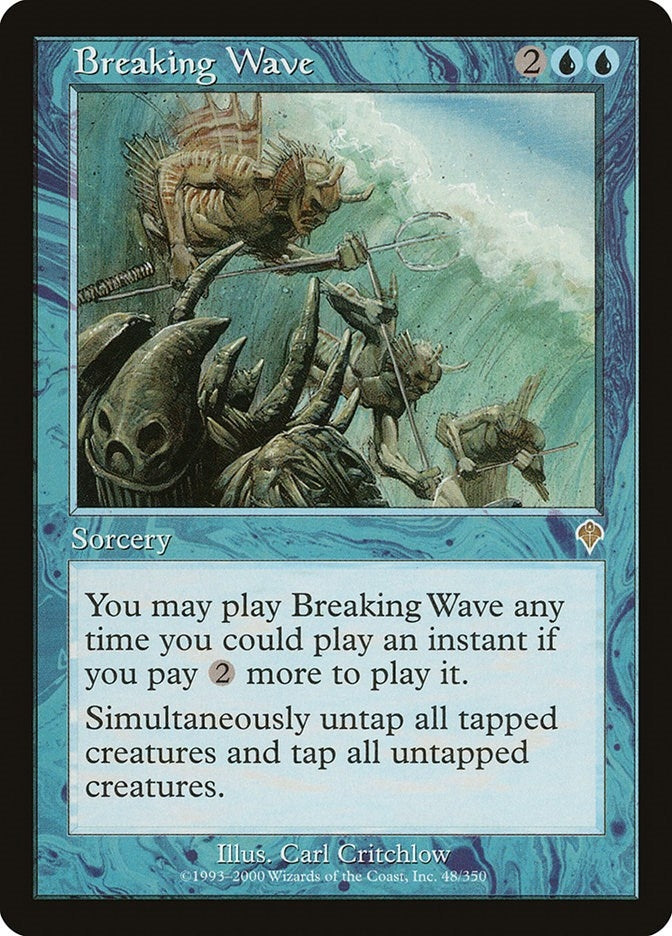 Image for Breaking Wave (Invasion) (48) - Magic: The Gathering