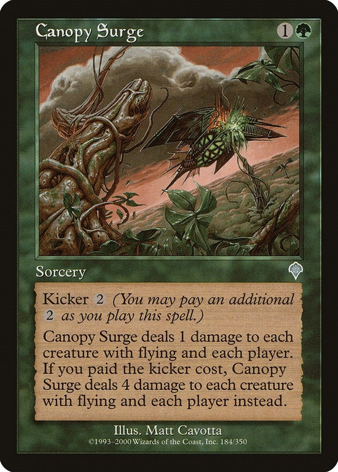 Image for Canopy Surge (Invasion) (184) - Magic: The Gathering