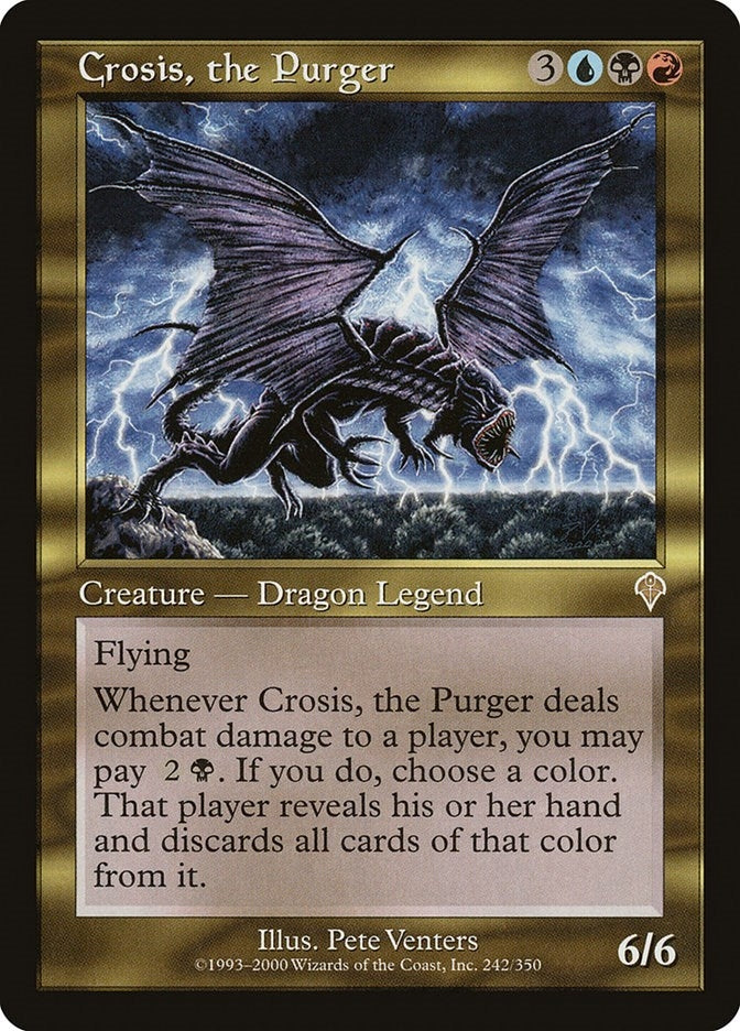 Image for Crosis, the Purger (Invasion) (242) - Magic: The Gathering