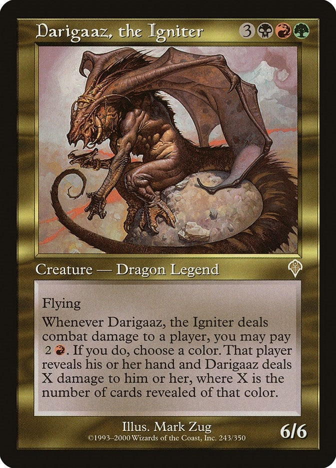 Image for Darigaaz, the Igniter (Invasion) (243) - Magic: The Gathering