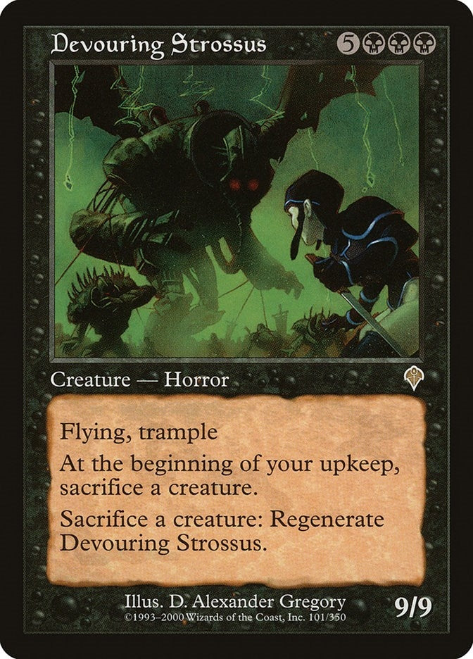 Image for Devouring Strossus (Invasion) (101) - Magic: The Gathering