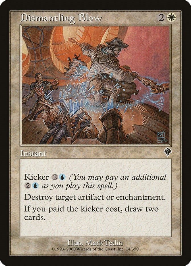 Image for Dismantling Blow (Invasion) (14) - Magic: The Gathering
