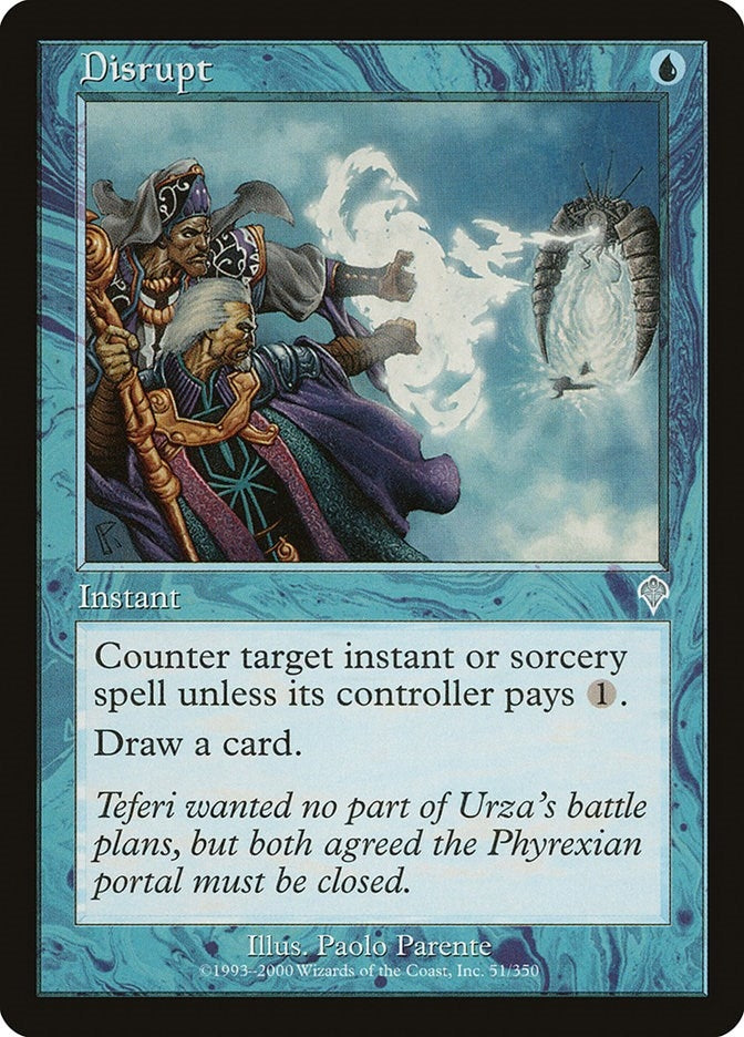 Image for Disrupt (Invasion) (51) - Magic: The Gathering