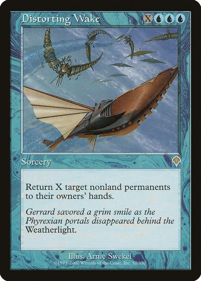 Image for Distorting Wake (Invasion) (52) - Magic: The Gathering