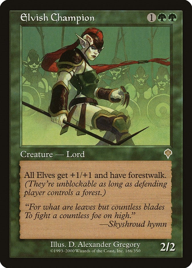 Image for Elvish Champion (Invasion) (186) - Magic: The Gathering