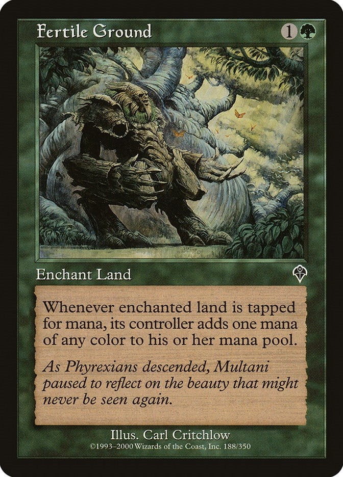 Image for Fertile Ground (Invasion) (188) - Magic: The Gathering