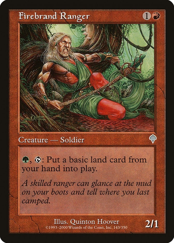 Image for Firebrand Ranger (Invasion) (143) - Magic: The Gathering