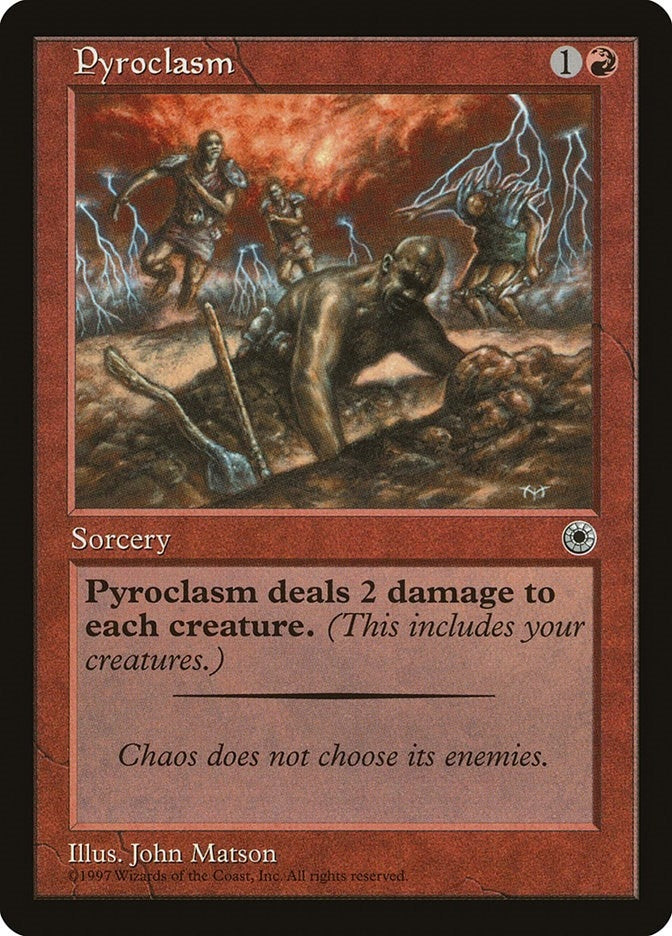 Image for Pyroclasm (Portal) - Magic: The Gathering