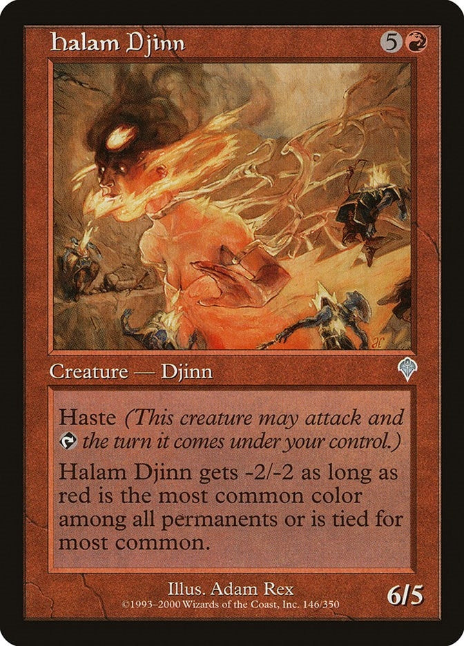 Image for Halam Djinn (Invasion) (146) - Magic: The Gathering