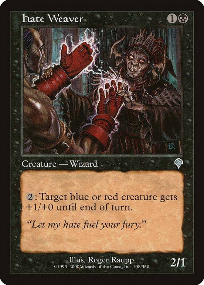 Image for Hate Weaver (Invasion) (108) - Magic: The Gathering