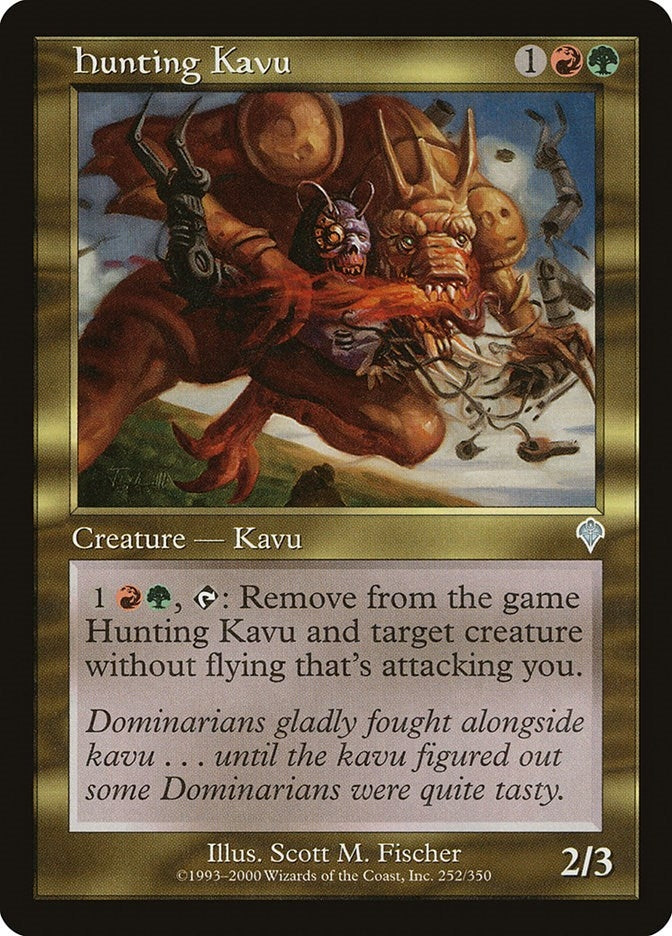 Image for Hunting Kavu (Invasion) (252) - Magic: The Gathering