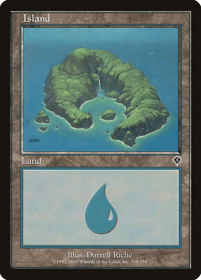 Image for Island (338) (Invasion) (338) - Magic: The Gathering