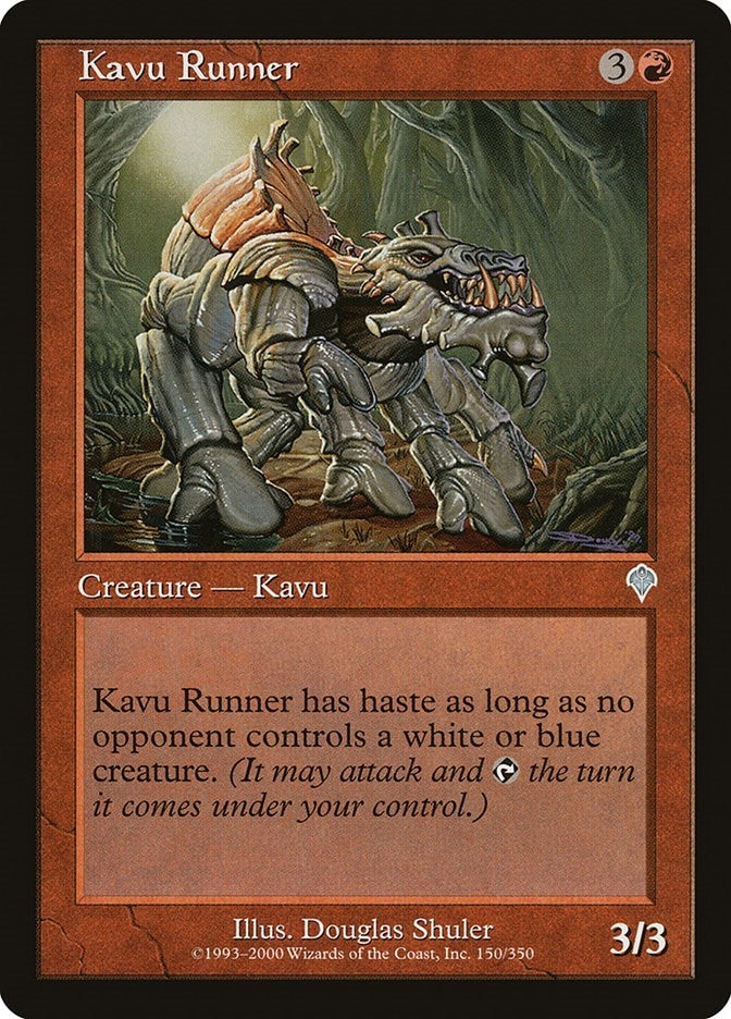 Image for Kavu Runner (Invasion) (150) - Magic: The Gathering