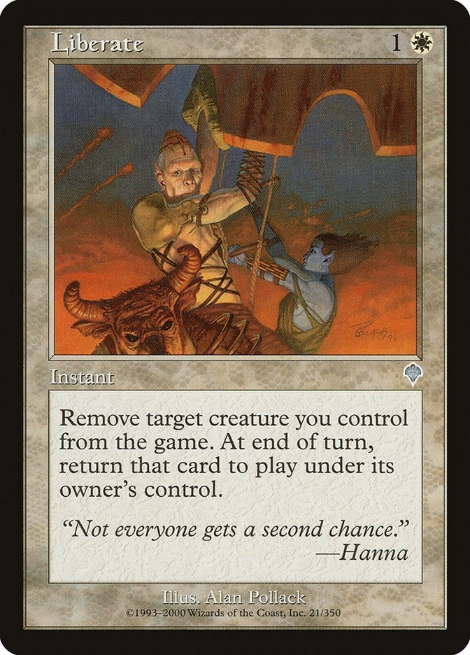 Image for Liberate (Invasion) (21) - Magic: The Gathering