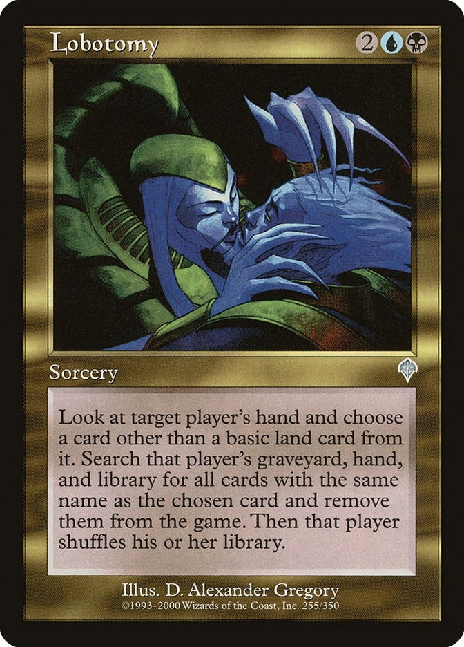Image for Lobotomy (Invasion) (255) - Magic: The Gathering