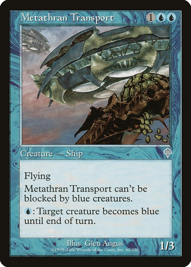Image for Metathran Transport (Invasion) (62) - Magic: The Gathering