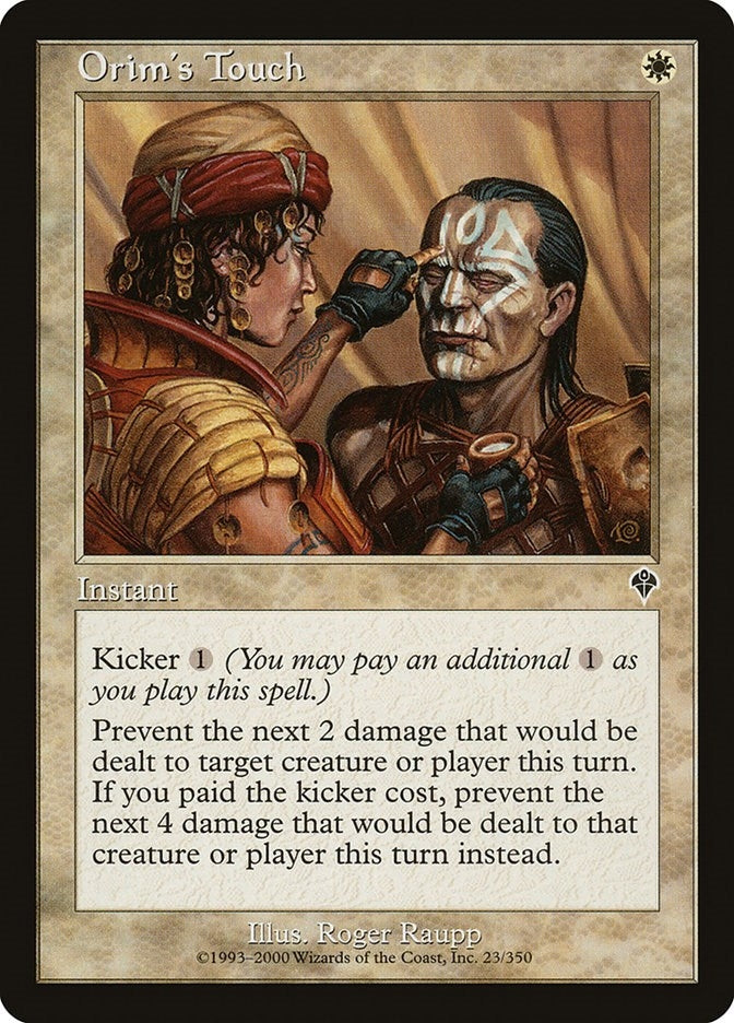 Image for Orim's Touch (Invasion) (23) - Magic: The Gathering
