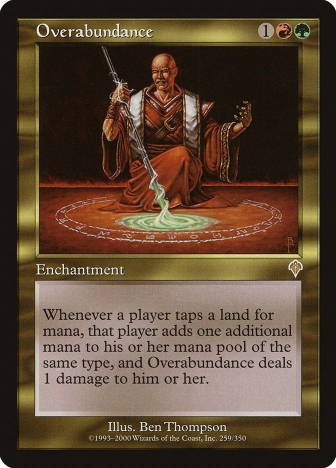 Image for Overabundance (Invasion) (259) - Magic: The Gathering