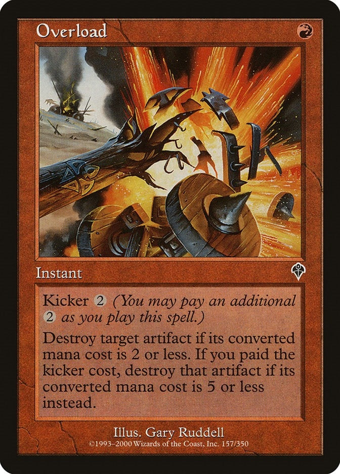 Image for Overload (Invasion) (157) - Magic: The Gathering