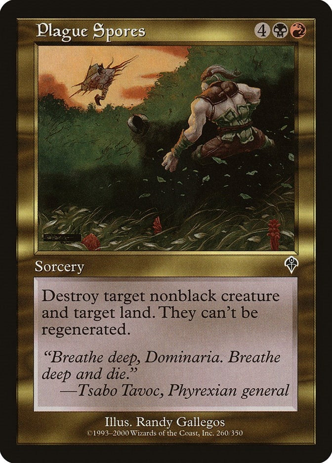 Image for Plague Spores (Invasion) (260) - Magic: The Gathering