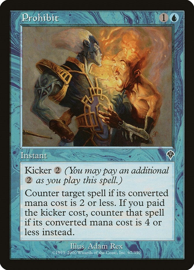 Image for Prohibit (Invasion) (67) - Magic: The Gathering