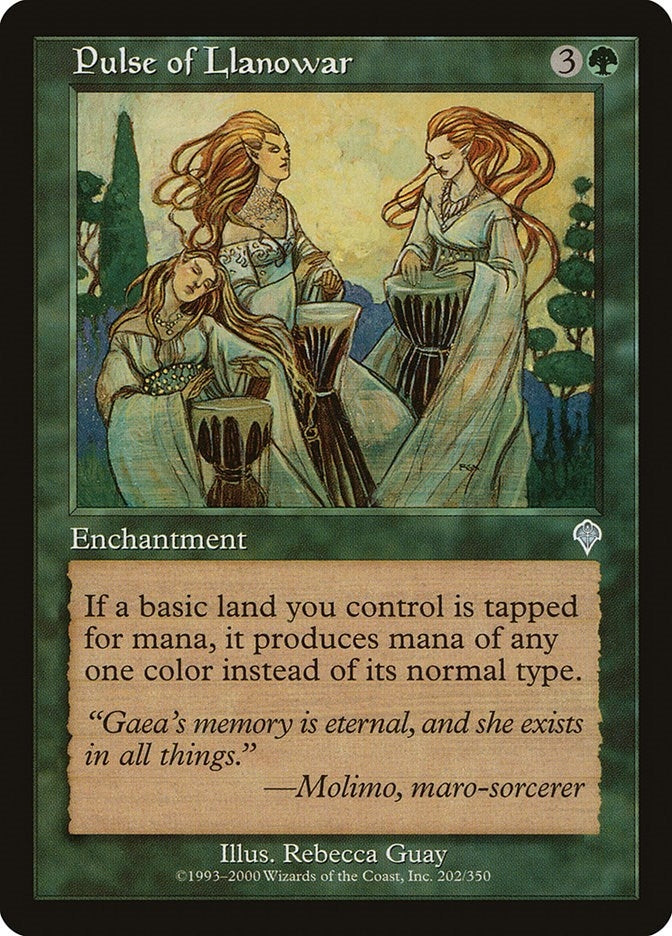 Image for Pulse of Llanowar (Invasion) (202) - Magic: The Gathering