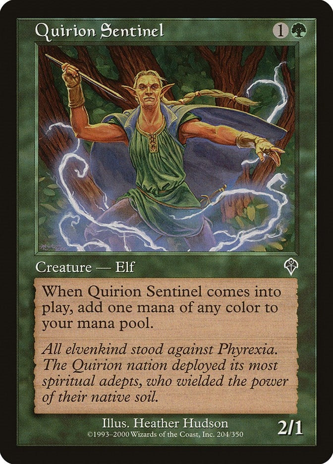 Image for Quirion Sentinel (Invasion) (204) - Magic: The Gathering