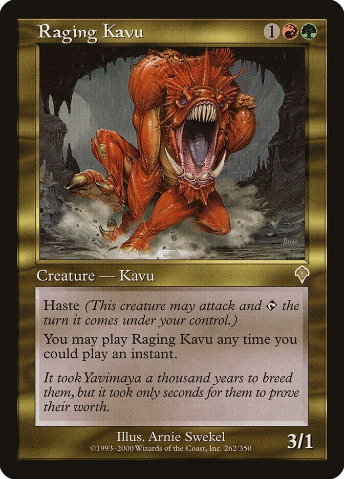 Image for Raging Kavu (Invasion) (262) - Magic: The Gathering