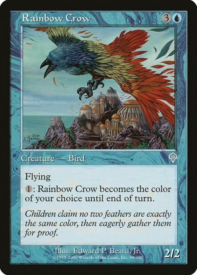 Image for Rainbow Crow (Invasion) (69) - Magic: The Gathering