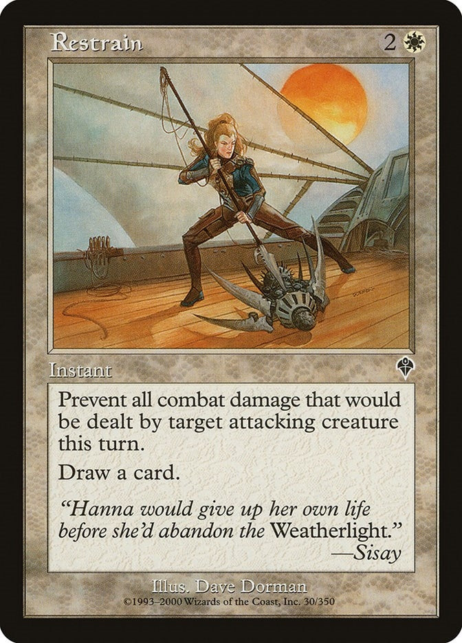 Image for Restrain (Invasion) (30) - Magic: The Gathering