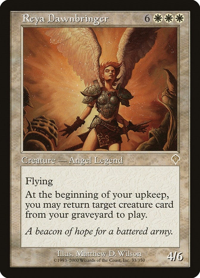 Image for Reya Dawnbringer (Invasion) (33) - Magic: The Gathering