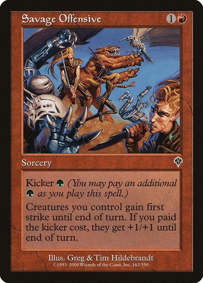 Image for Savage Offensive (Invasion) (162) - Magic: The Gathering