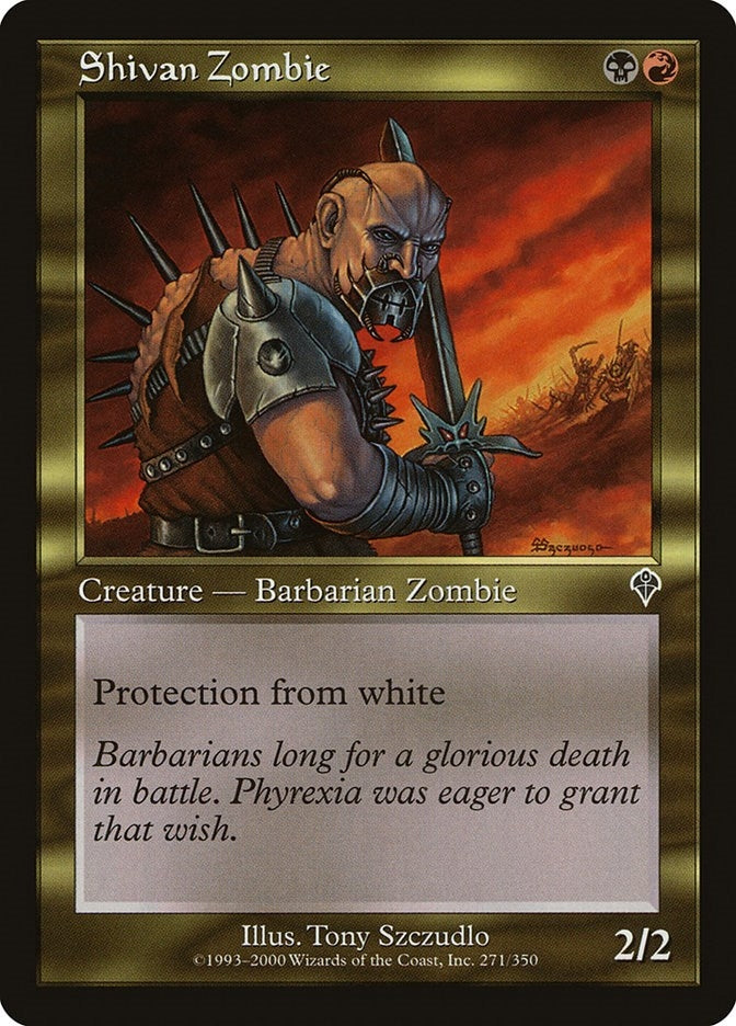 Image for Shivan Zombie (Invasion) (271) - Magic: The Gathering