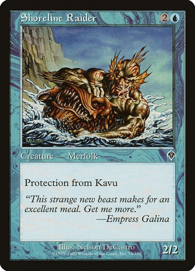 Image for Shoreline Raider (Invasion) (73) - Magic: The Gathering