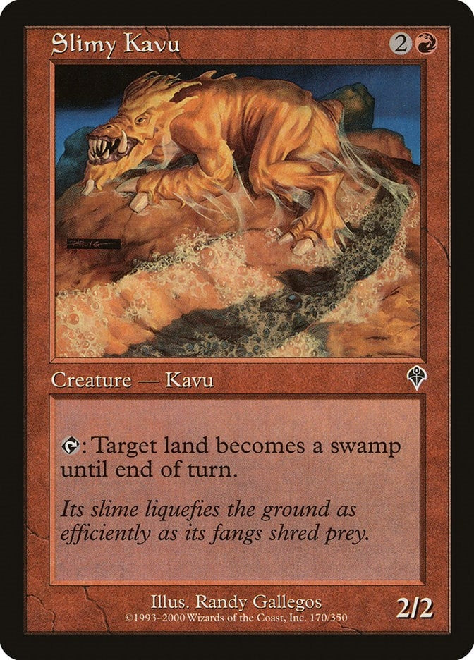 Image for Slimy Kavu (Invasion) (170) - Magic: The Gathering