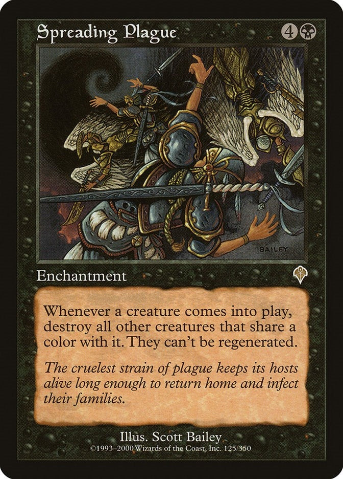Image for Spreading Plague (Invasion) (125) - Magic: The Gathering